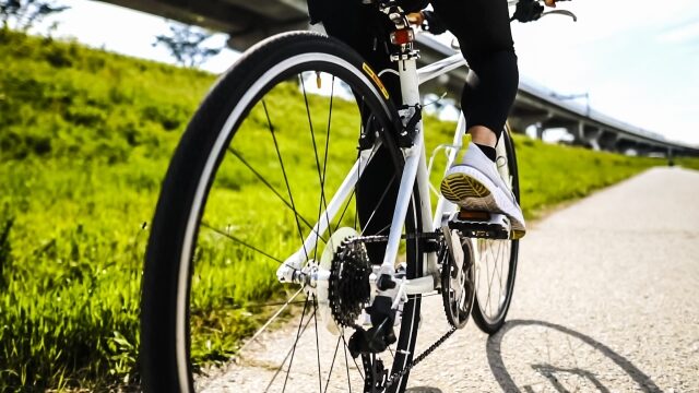 サイクリング登坂