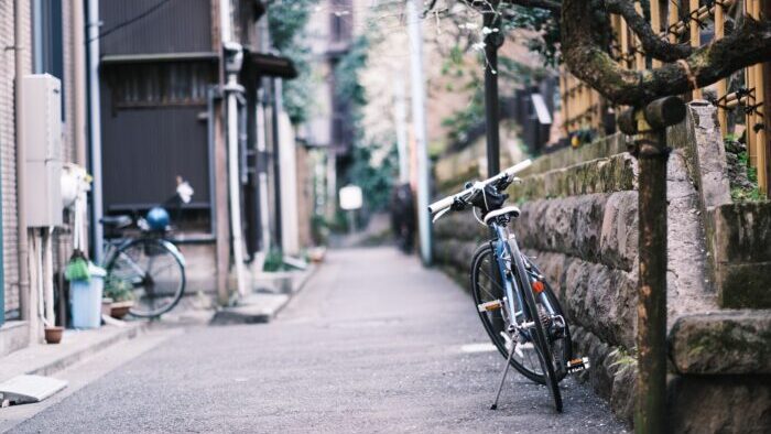 自転車通勤休憩